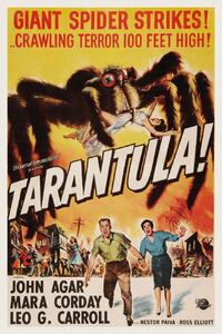 Riproduzione Tarantula Vintage Cinema Retro Movie Theatre Poster Horror Sci-Fi, (26.7 x 40 cm)