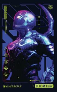 Stampa d'arte Blue Beetle - Suit, (26.7 x 40 cm)