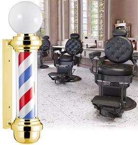Plafon colonna lampada LED barbershop insegna pubblicitaria salone 81,5 cm