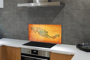 Rivestimento parete cucina Mappa dei colori 100x50 cm