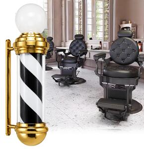 Plafon colonna lampada LED barbershop insegna pubblicitaria salone 81,5 cm