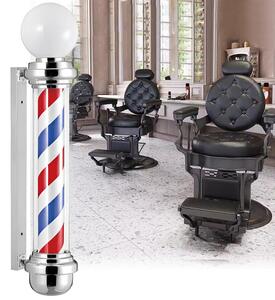Plafon colonna lampada LED barbershop insegna pubblicitaria salone 108cm