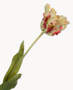 Set di 3 fiori artificiali fatti a mano Tulip