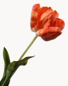 Set di 3 fiori artificiali fatti a mano Tulip