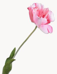 Set di 3 fiori artificiali fatti a mano Tulip