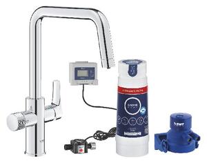 GROHE Miscelatore per lavello GROHE Blue Pure cromo con funzione di filtro 30594000