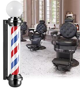 Plafon colonna lampada LED barbershop insegna pubblicitaria salone 108cm