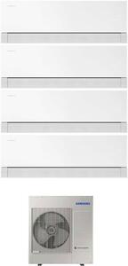 Samsung Climatizzatore Quadri Split Inverter 12000+12000+12000+12000 Btu Condizionatore con Pompa di Calore Gas R32 Wi-Fi Classe A++/A+ (Unit Inte