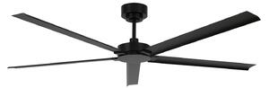 Ventilatore da soffitto Monza, nero, Ø 152 cm, IP55 Beacon Lighting, Monza, Nero, Soggiorno, Alluminio, Moderno
