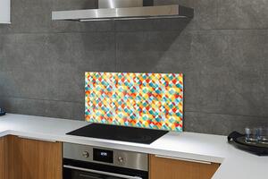 Pannello rivestimento cucina Motivi colorati 125x50 cm