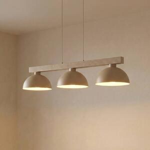 Lampada a sospensione Oslo TK Lighting, dimmerabile, Crema / Ambra, Soggiorno / Sala da pranzo, Metallo, Moderno, Lampada a sospensione