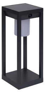 Hesperide - Lanterna solare a LED PIKY LED/3,7V 2600 mAh 40 cm IP65 antracite