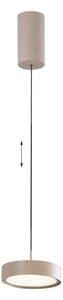 Lampadario a sospensione LED su cavo DENVER LED/21W/230V beige