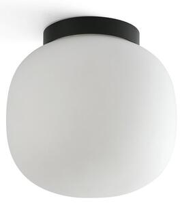 Plafoniera FARO BARCELONA, Amelia, dimmerabile, Nero, Bagno, Vetro, Moderno
