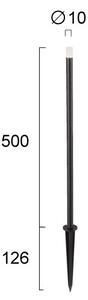 Lampada LED da esterno BAR LED/1W/24V IP65 nera