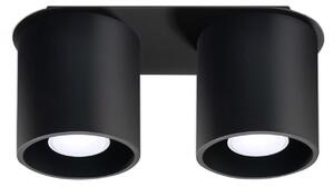 Plafoniera da soffitto in acciaio 2xGU10 ORBIS 2 in Alluminio