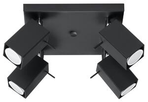 Lampada da soffitto 4xGU10 MERIDA 4 Orientabile in Acciaio