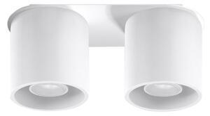 Plafoniera da soffitto in acciaio 2xGU10 ORBIS 2 in Alluminio
