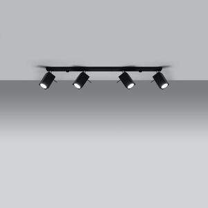 Plafoniera da Soffitto 4xGU10 MERIDA 4L Orientabile in Acciaio