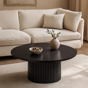 Tavolino Rotondo - Riffel Black