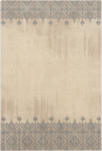 Tappeto in lana beige 133x180 cm Decori - Agnella