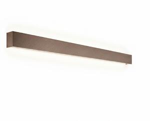 Applique Minimal Rummo Metallo Marrone Metalizzato Led 14W 3000K