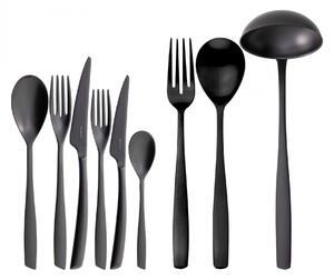 RIVIERA BLACK DIAMOND, Posate Set 75 Pz, Scatola Gallery, Casa Bugatti
