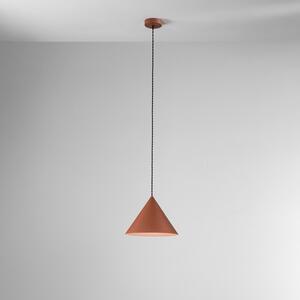 Sospensione Minimal Iconic Metallo Terracotta 1 Luce E27 Ip20 D30