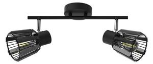 Prezent 27517 - Faretto PONTEO 2xE27/40W/230V nero