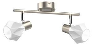 Prezent 27510 - Faretto METIS 2xE14/40W/230V cromo opaco