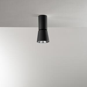Plafoniera Moderna Kone Metallo Nero Led 10W 3000K Ip20