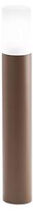 Paletto Esterno Contemporaneo Alluminio Corten 1 Luce E27 Ip54 H60