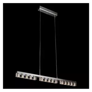 Luxera 46006 - Lampadario a sospensione EDGAR 15xG4/10W/230V
