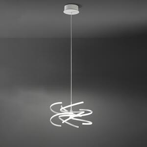 Sospensione Moderna Nest Metallo Bianco Led 60W Dimmerabile Ip20