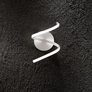 Applique Moderna Nest Metallo Bianco Led 18W Dimmerabile Ip20