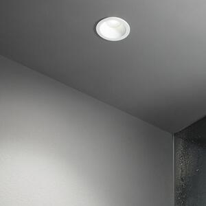 Faretto Incasso Moderno Oasis Metallo Bianco 1 Luce Gu10 Ip20 D9