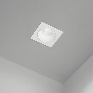 Faretto Incasso Moderno Oasis Metallo Bianco 1 Luce Gu10 Ip20