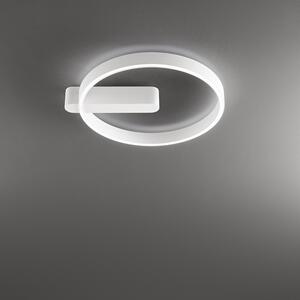 Plafoniera Moderna Off Metallo Bianco Led 52W Dimmerabile Ip20