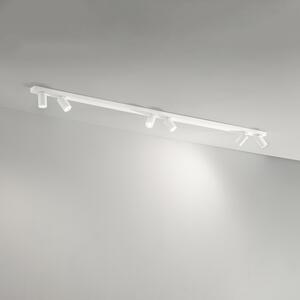 Plafoniera Moderna Oddy Metallo Bianco 6 Luci Orientabili Gu10 Ip20