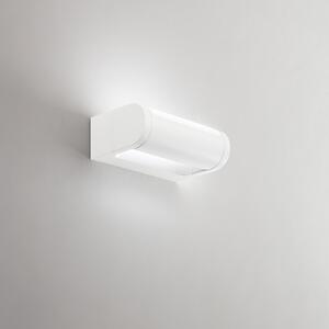 Applique Esterno Moderna Orienta Alluminio Bianco Led 12W 3000K Ip65