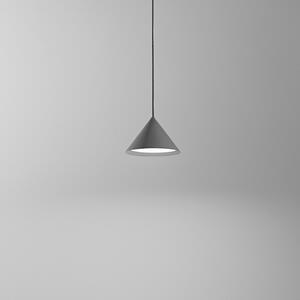 Sospensione Minimal Peak Metallo Antracite Led 12W 3000K Ip20