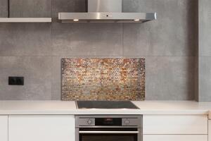 Pannello paraschizzi cucina Muro di pietra di mattoni 125x50 cm