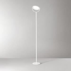 Piantana Moderna Plato Metallo Bianco Led 30W Dimmerabile Ip20