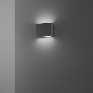 Applique Moderna Pocket Alluminio Antracite Led 7W Dimmerabile Ip65