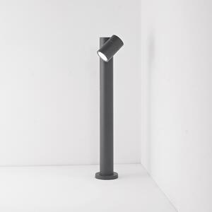 Paletto Esterno Contemporaneo Pull Alluminio Antracite 1 Gu10 Ip65