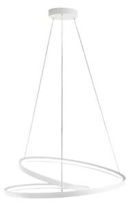 Sospensione Moderna Ritmo Metallo Bianco Led 55W Dimmerabile Ip20