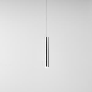 Sospensione Minimal Shot Metallo Cromo 1 Luce Gu10 Ip20