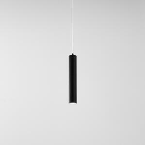 Sospensione Minimal Shot Metallo Nero 1 Luce Gu10 Ip20