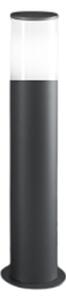 Paletto Esterno Contemporaneo Sigaro Alluminio Antracite 1 Luce E27 Ip54 H40