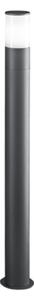 Paletto Esterno Contemporaneo Sigaro Alluminio Antracite 1 Luce E27 Ip54 H90